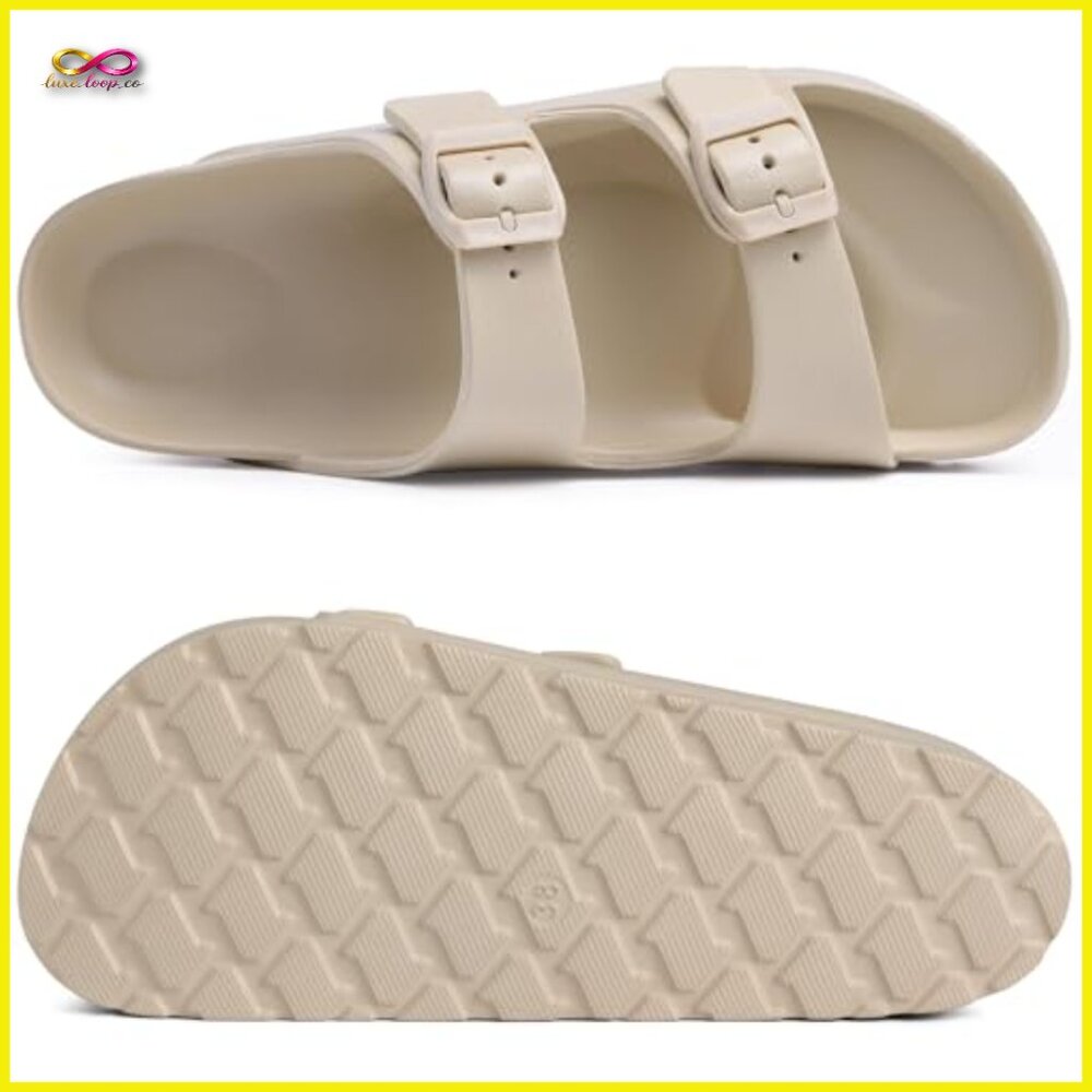 Chunky Platform Slides With Arch Support Adjustab… - image 4